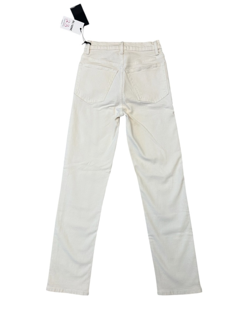 Re/Done Originals 70's Straight Jeans in Vintage White Women Size 23 NWT $250 - Picture 7 of 12